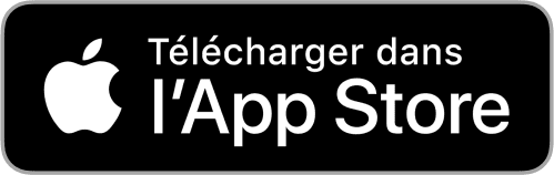 Lien de l'application sur l'App Store
