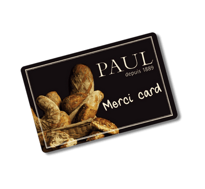 Carte de fidélité Boulangerie Paul